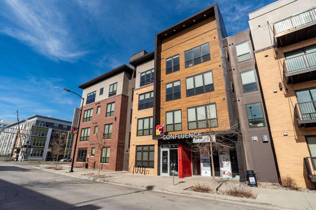 Frontdesk Confluence On 3Rd Apt Downtown Riverwalk Trails Дес Мойнс Екстериор снимка